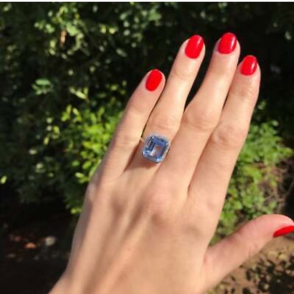 NWT 925 STERLING SILVER DIAMOND RING - Picture 7 of 9